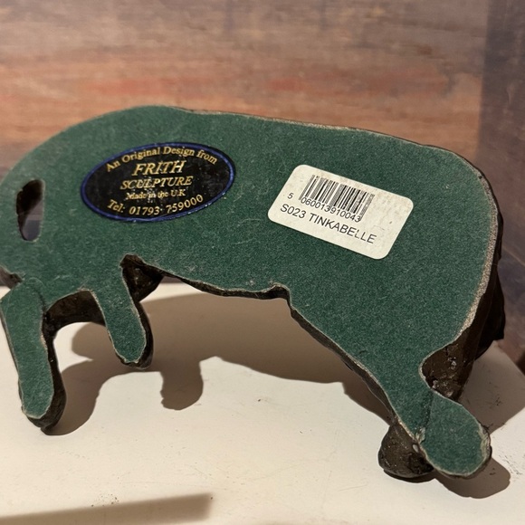 Two FIRTH Sculptures YUM-YUM Cat Sitting & Tinkerbell Paul Jenkins Feline - Picture 10 of 12